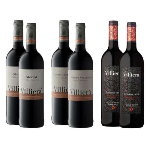 Villiera Wines Red Wine Gift Case - 6 x 750ml