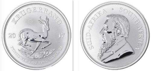 Silver 1 oz Proof Krugerrand 2017 -Only 15 000 minted