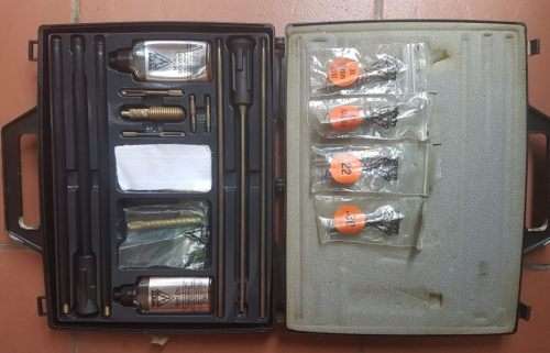 Universal gun cleaning kit