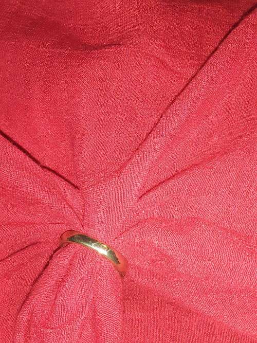 Turquoise (Aqua) stone Gold plated Ring