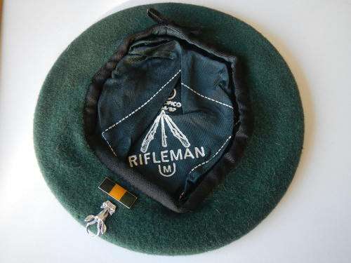 SA INFANTRY BERET - SIZE 54  1986/1987 BORDER WAR