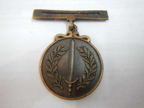South African Railway police medal for combating terrorism 1980 - KONST. J.N. NEL - 83/09/08