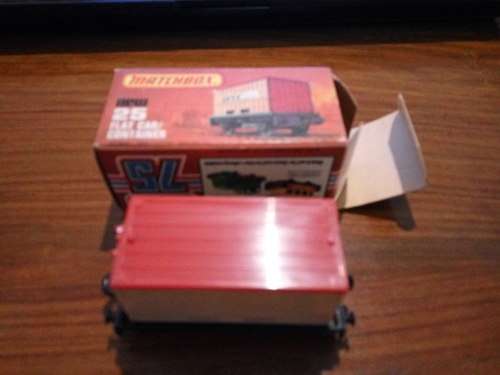 Matchbox Flat Car/Container No 25 Mint Original Box
