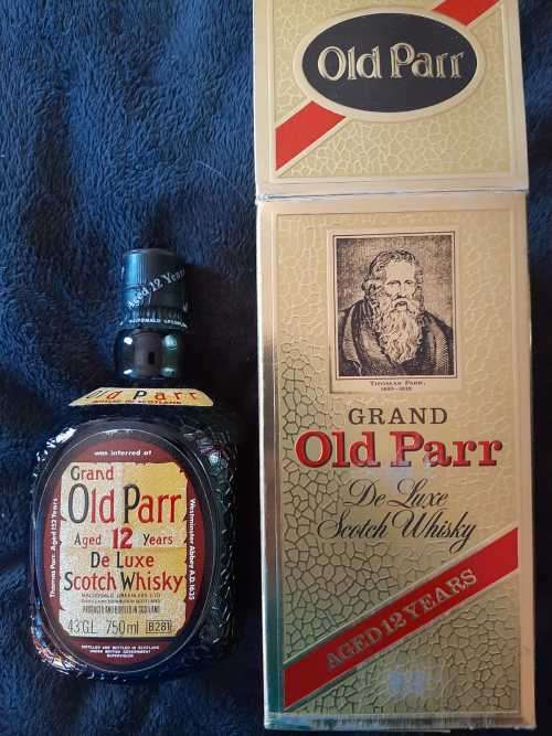 Grand Old Parr 12 year old De lux 1970