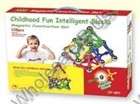 Educational Childhood Fun Intelligent Magnetic Construction Set 108pcs