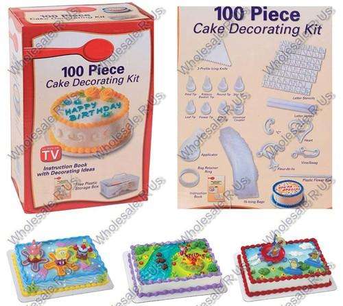 Cake Decorating Kit For Frosting Icing Decorating 100 Piece