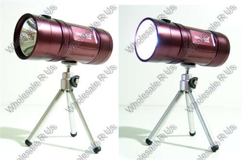 Rechargeable Dual Light Two Light Fishing Light With Tripod Stand