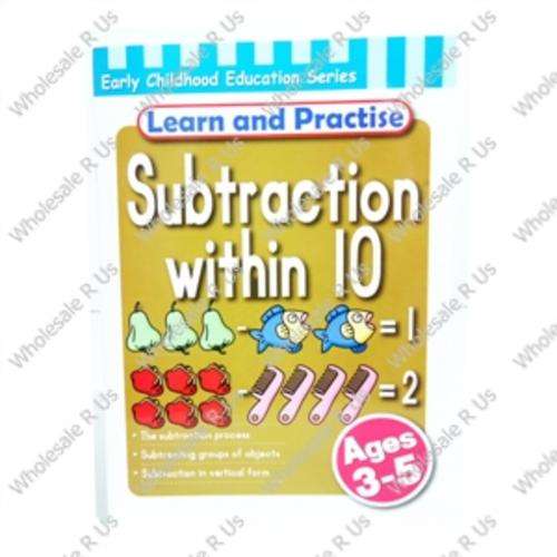 Early Childhood Education Learn and Practice Workbook - Subtraction within 10