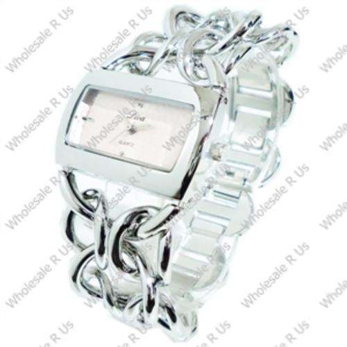 Ladies Bracelet Dress Watch Silver