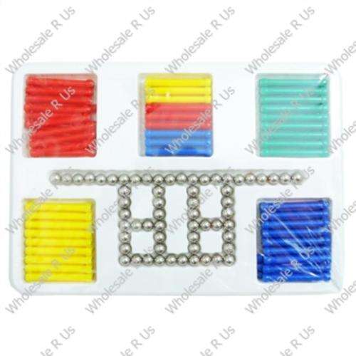 EDU Magnastix Set Childhood Fun Intelligent Magnetic Construction Set 150pcs