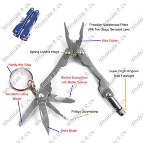 9 In 1 Titanium Coated Micro Pliers