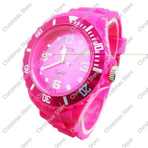 Jelly Watch Bright Pink