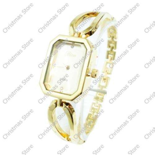 Ladies Bracelet Watch - Gold Bracelet Gold Face