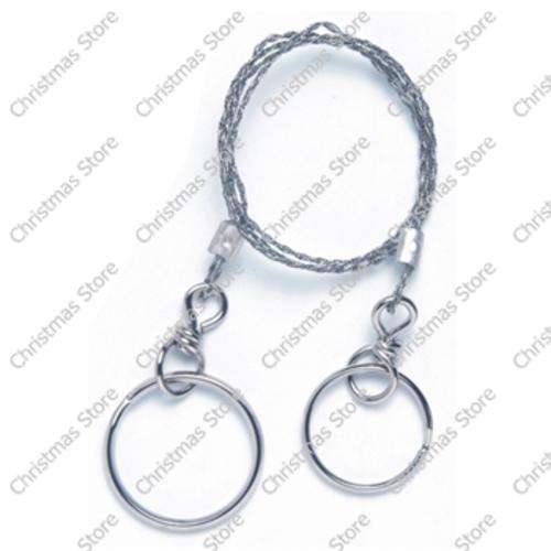 Survival Wire Saw Steel Blade Silver