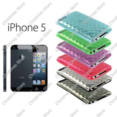 iPhone 5G Cover Diamond Design Blue