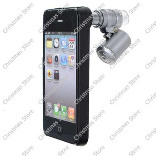 Mini Pocket Microscope Endoscope Jewellers Loupe Magnifier Glass with Illuminated LEDS and UV Light