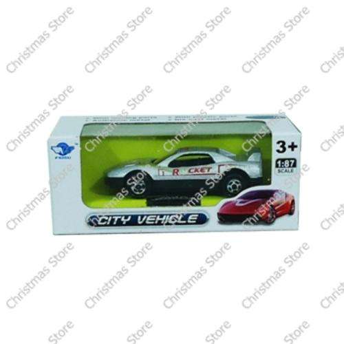 Die-cast Model Car Max Rocket Silver