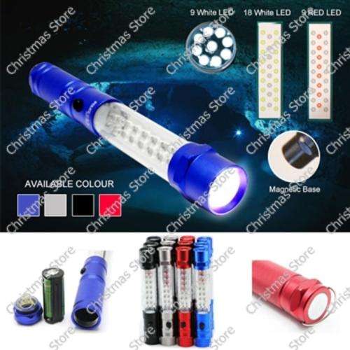 35 Led Emergency 3 Mode LED Flashlight Torch Work Light