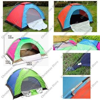 Single Cabin Tent Upto 3 Sleeper Camping Tent Easy Outdoor Set Up
