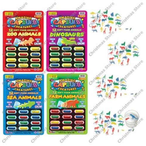 Amazing Sponge Capsule Creatures Growing Farm Animals