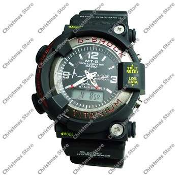 Mens Watch Black Strap Black Face Silver Markers