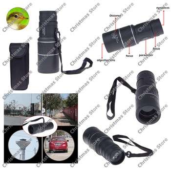 16 x 50 Monocular Telescope Day Vision with Bag Pouch for Outdoor Sport Camping
