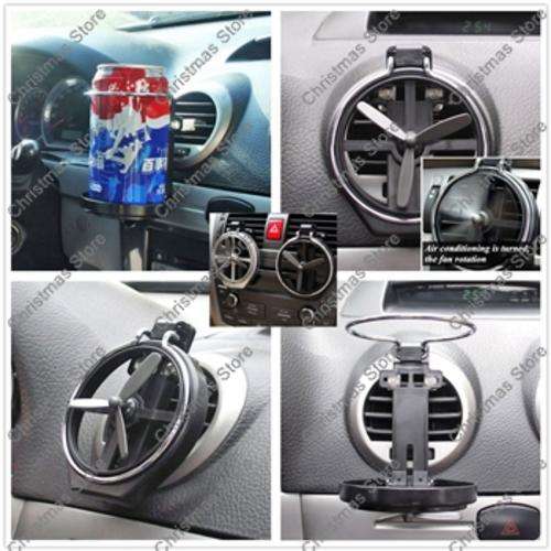 Auto Car Cup Drink Holder with Fan