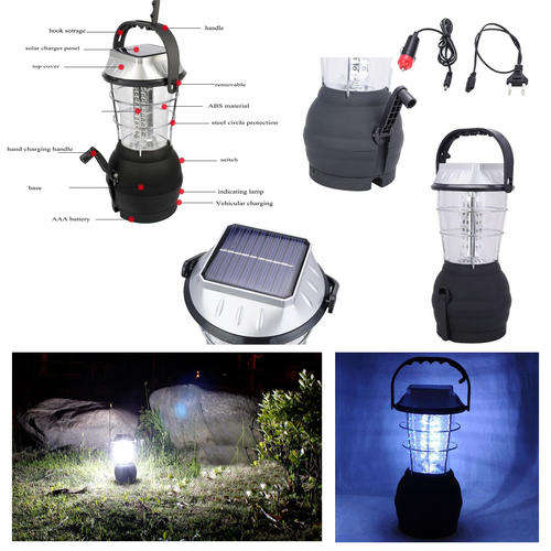 The Ultimate Super Bright Hand Crank Solar LED Lantern
