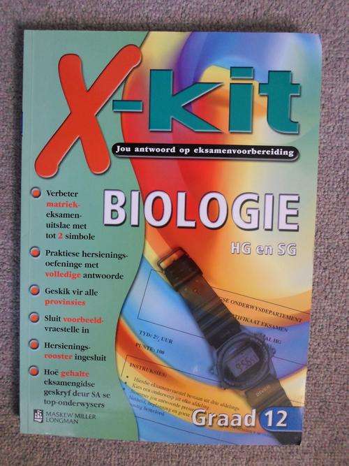 X-Kit Biologie Study Guide (Afrikaans)