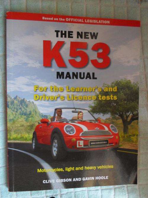 2 x K53 Drivers and Learners Books.