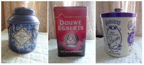 3 Beautiful tins in near mint condition.