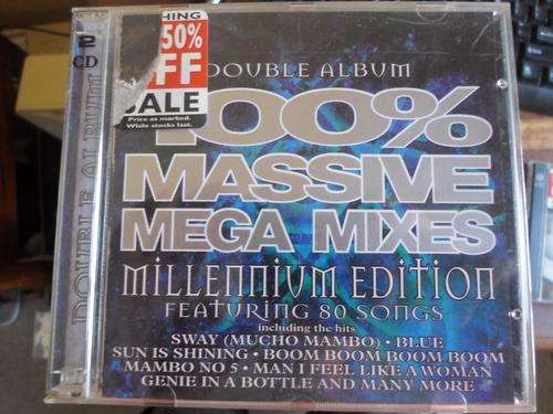 100% Massive Mega Mixes - Double CD