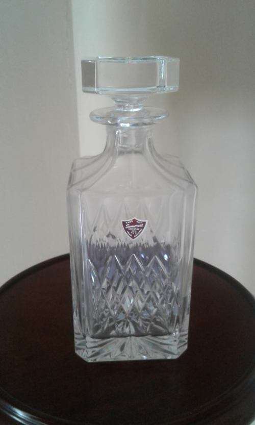Somerset Lead Crystal Decanter.