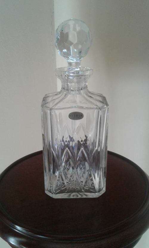 Vitria Lead Crystal Decanter.