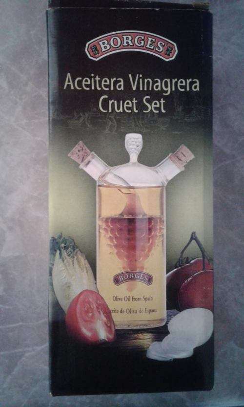 Borges Oil and Vinegar Cruet Set.