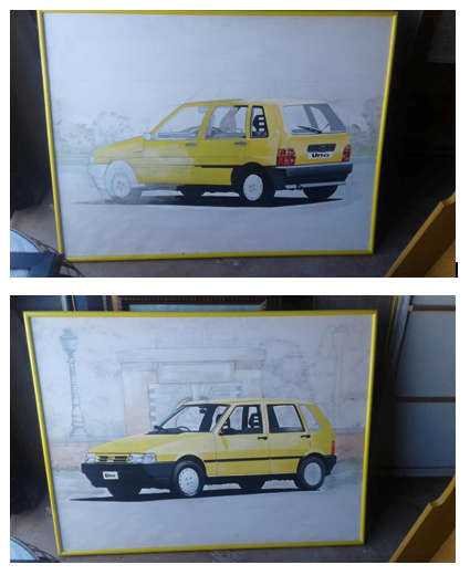 2 Massive Art Works Drawn for the Launch of Uno in South Africa (READ DESCRIPTION)