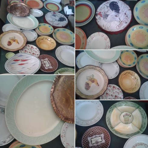Collection of 30 Porcelain and Ceramic Wall Plates