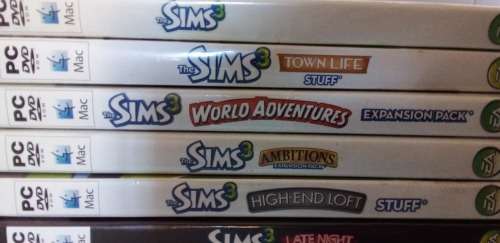 The Sims 2 and 3 (16 disks or sets)