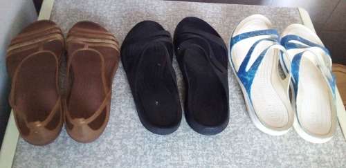 3 Pairs of Genuine Crocs