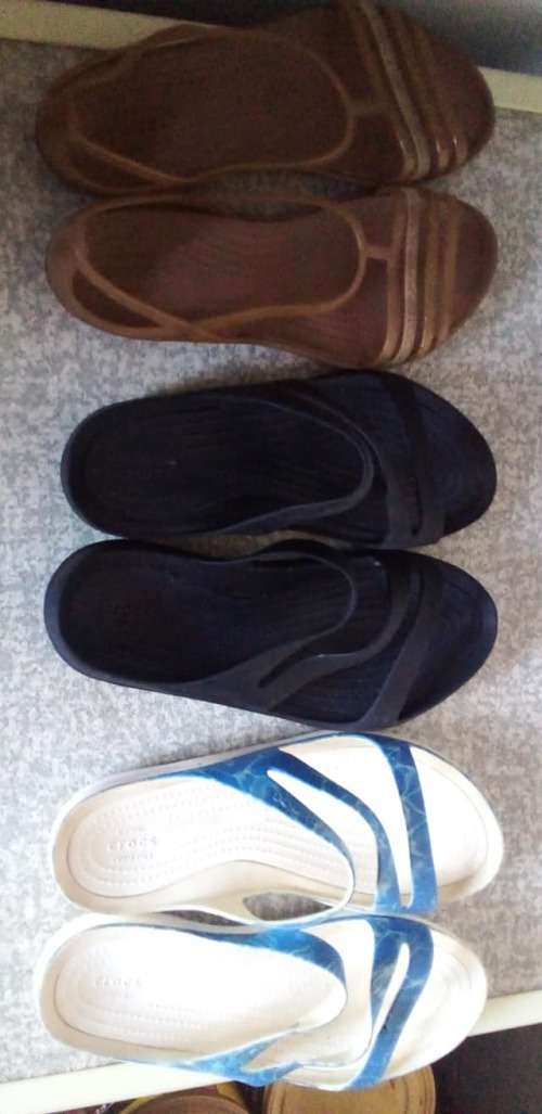 3 Pairs of Genuine Crocs