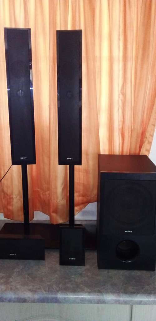 5 x Sony Speakers  and Sub-Woofer