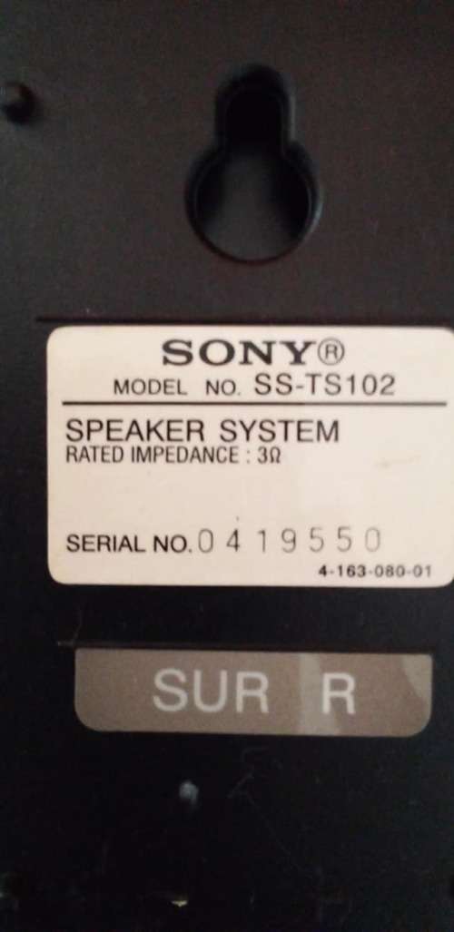 5 x Sony Speakers  and Sub-Woofer