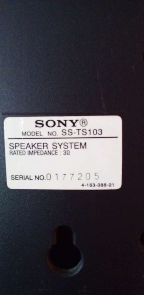 5 x Sony Speakers  and Sub-Woofer