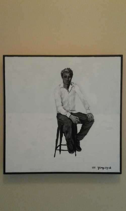 Lee Templeton Original Art. REF 1284. Pensive