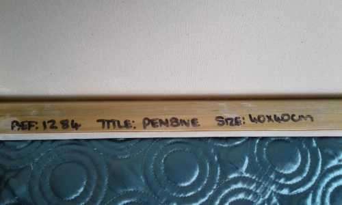 Lee Templeton Original Art. REF 1284. Pensive