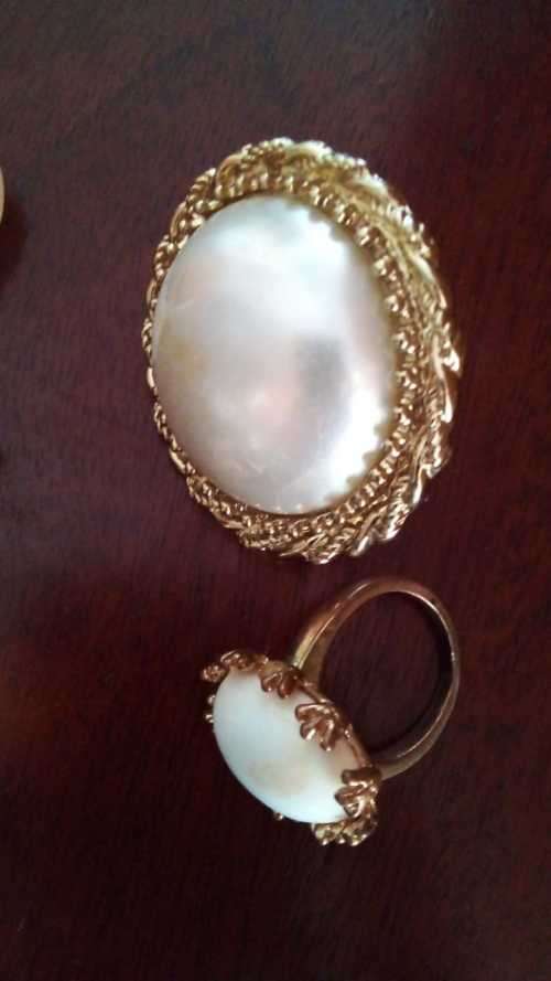 Job Lot of 7 Vintage COSTUME JEWELRY Rings