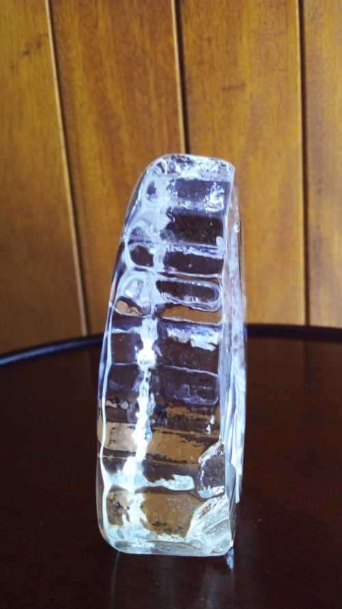 The Royal Crown Collection 3D Crystal Falcon Paper Weight