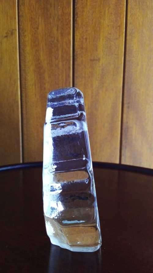 The Royal Crown Collection 3D Crystal Falcon Paper Weight