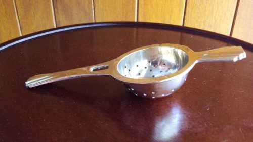 Brass Tea Strainer