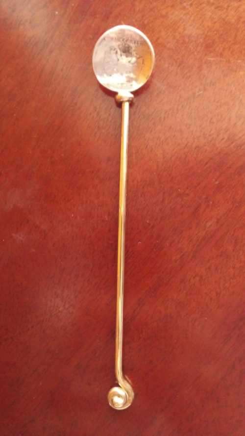 Brass with Coin Spoon